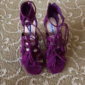 Steve Madden Magenta Heels